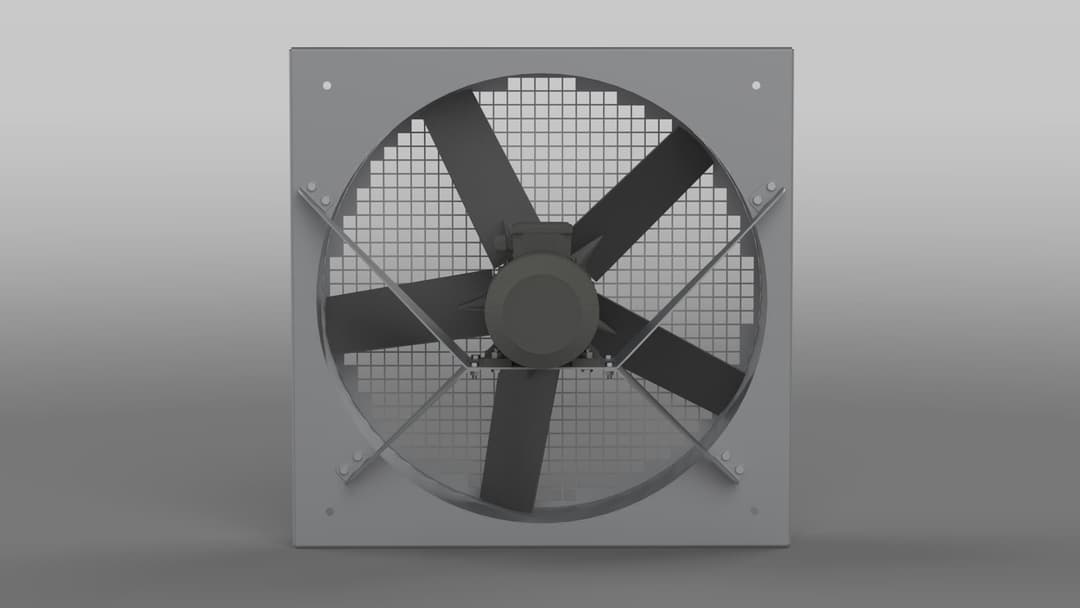 D-FWA Wall Mounted Axial Fan