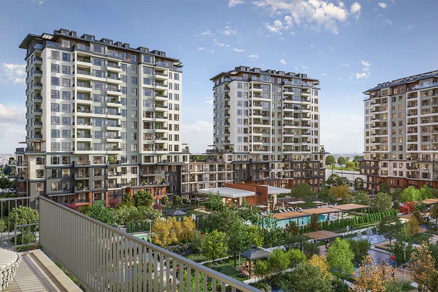HVAC and ventilation systems supplied for the residential development.