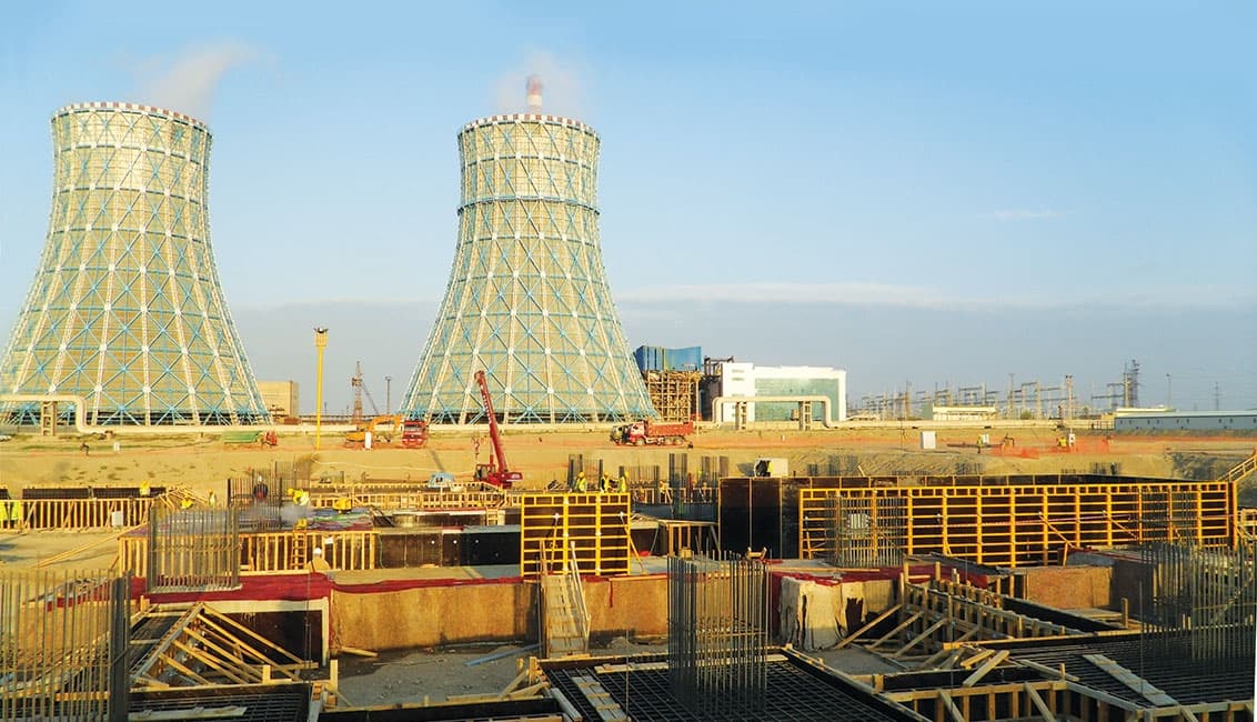 Industrial ventilation systems supplied for the combined-cycle gas power plant.