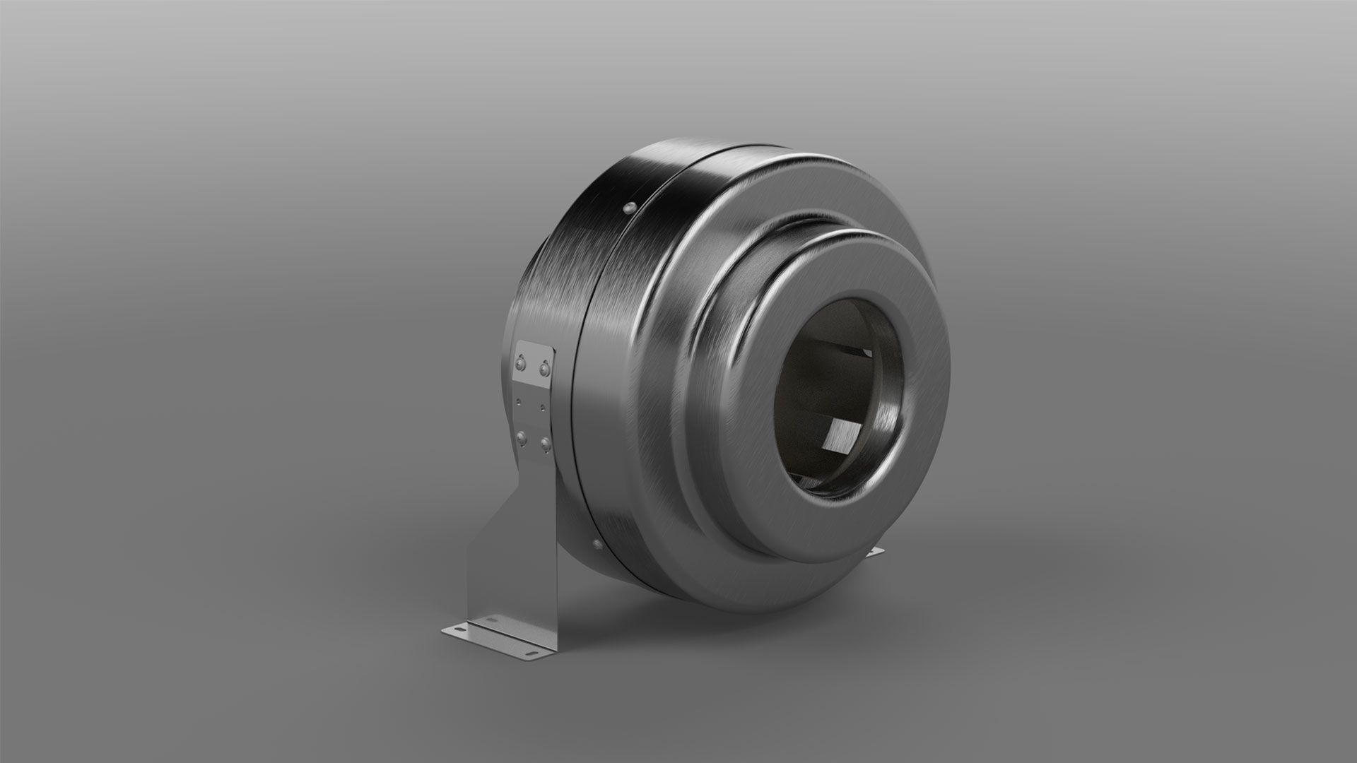 Y-KTF Round Duct Type In-Line Fan
