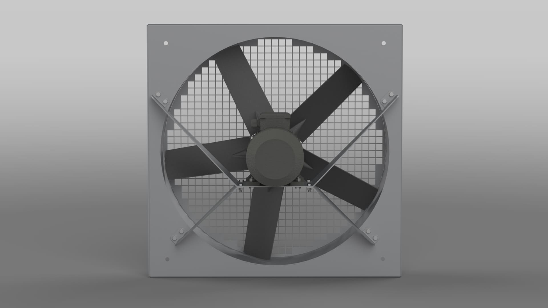 D-FWA Wall Mounted Axial Fan