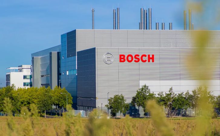 Industrial ventilation systems for a Bosch manufacturing facility.